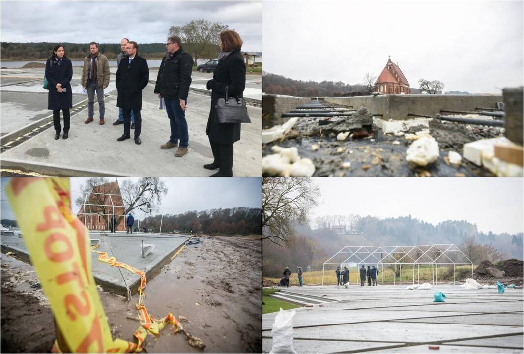 Zapyškyje apsilankęs ministras: buvo būtina išsaugoti bažnyčios autentiškumą