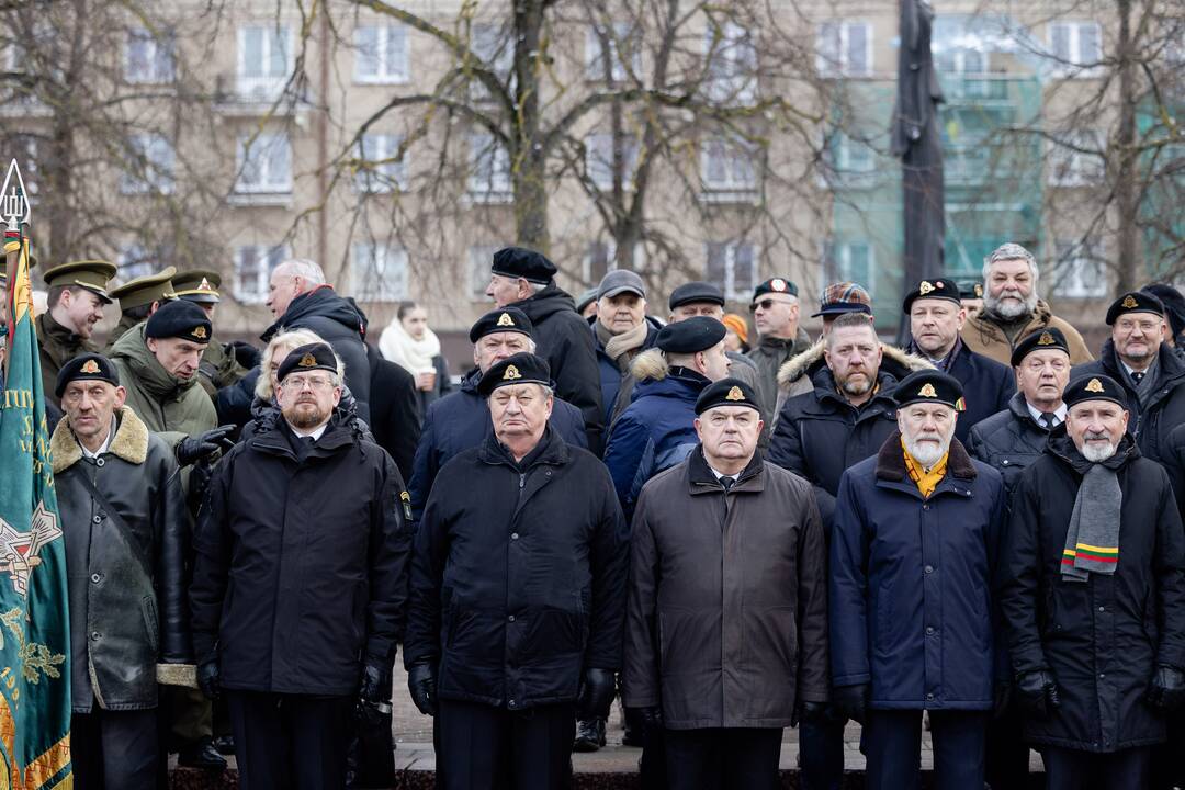 Iškilminga valstybės vėliavos pakėlimo ceremonija