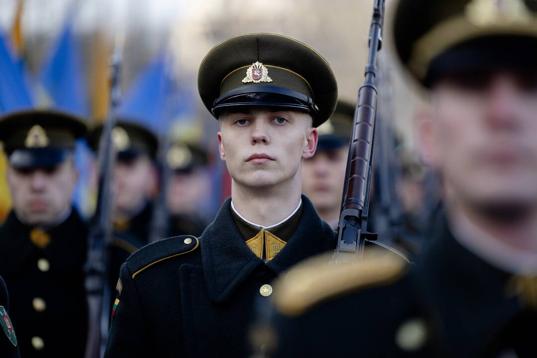 Iškilminga valstybės vėliavos pakėlimo ceremonija