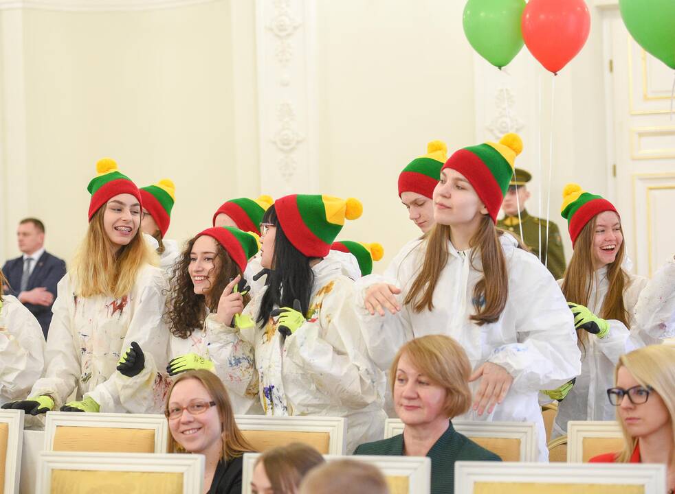 Akcijos „Vasario 16-ąją švęsk linksmai ir išradingai“ apdovanojimai