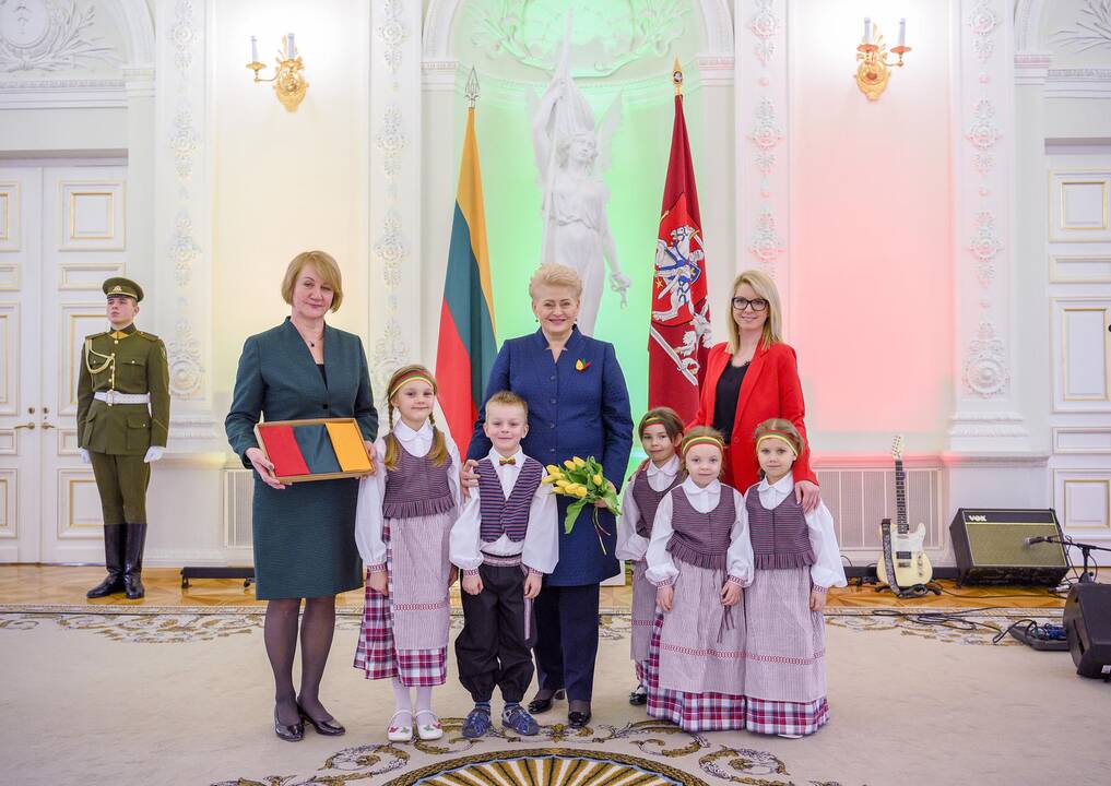 Akcijos „Vasario 16-ąją švęsk linksmai ir išradingai“ apdovanojimai