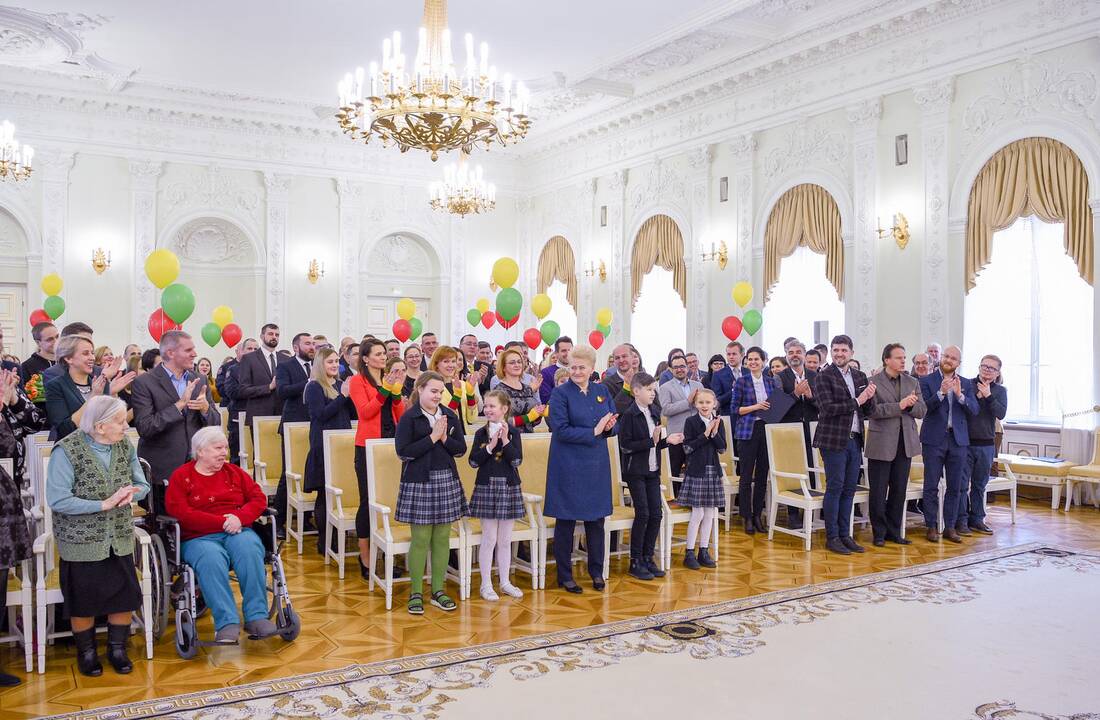 Akcijos „Vasario 16-ąją švęsk linksmai ir išradingai“ apdovanojimai