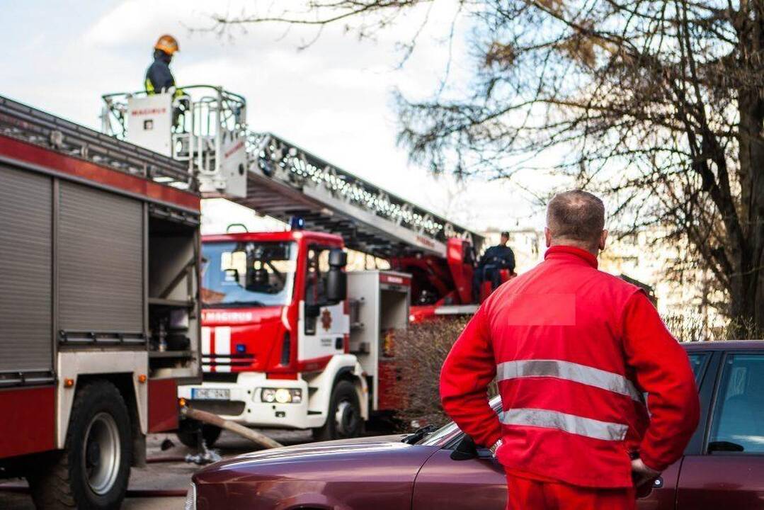 Būstuose šiemet gaisrų kilo 37,5 proc. daugiau