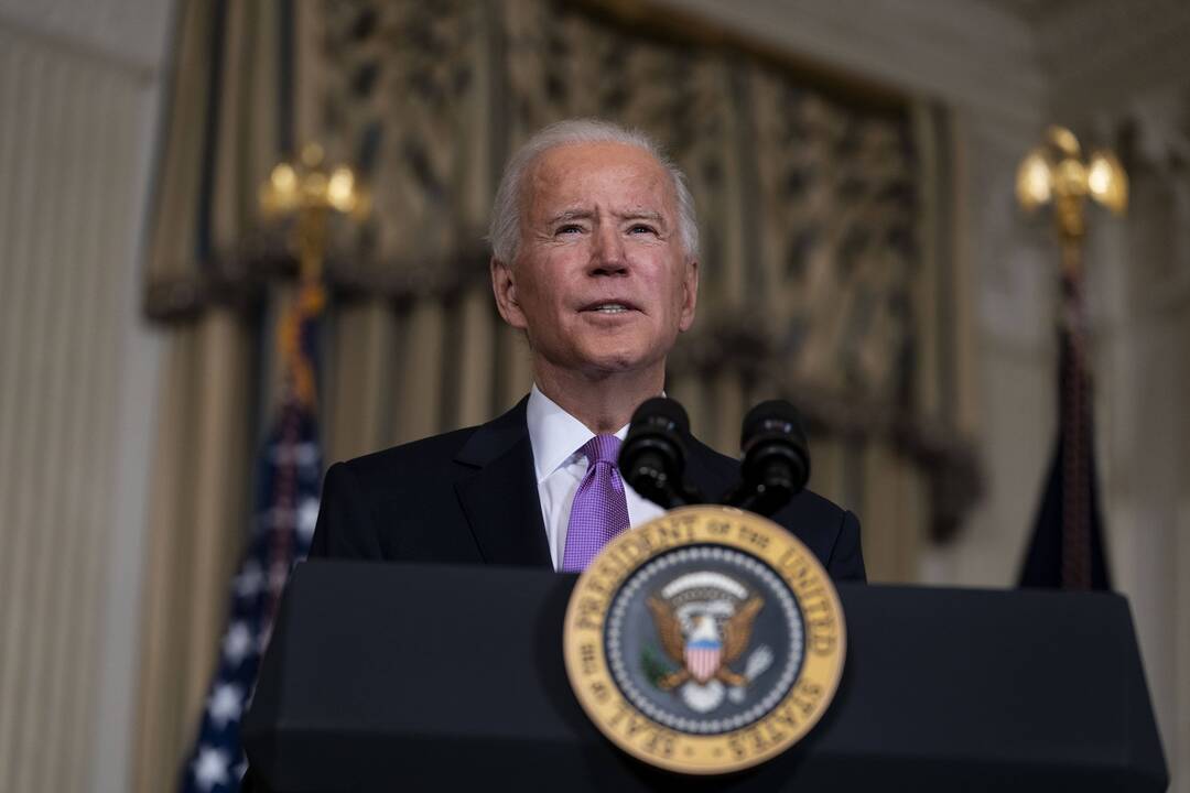 Baltieji rūmai: J. Bidenas laiko „Nord Stream 2“ nenaudingu Europai