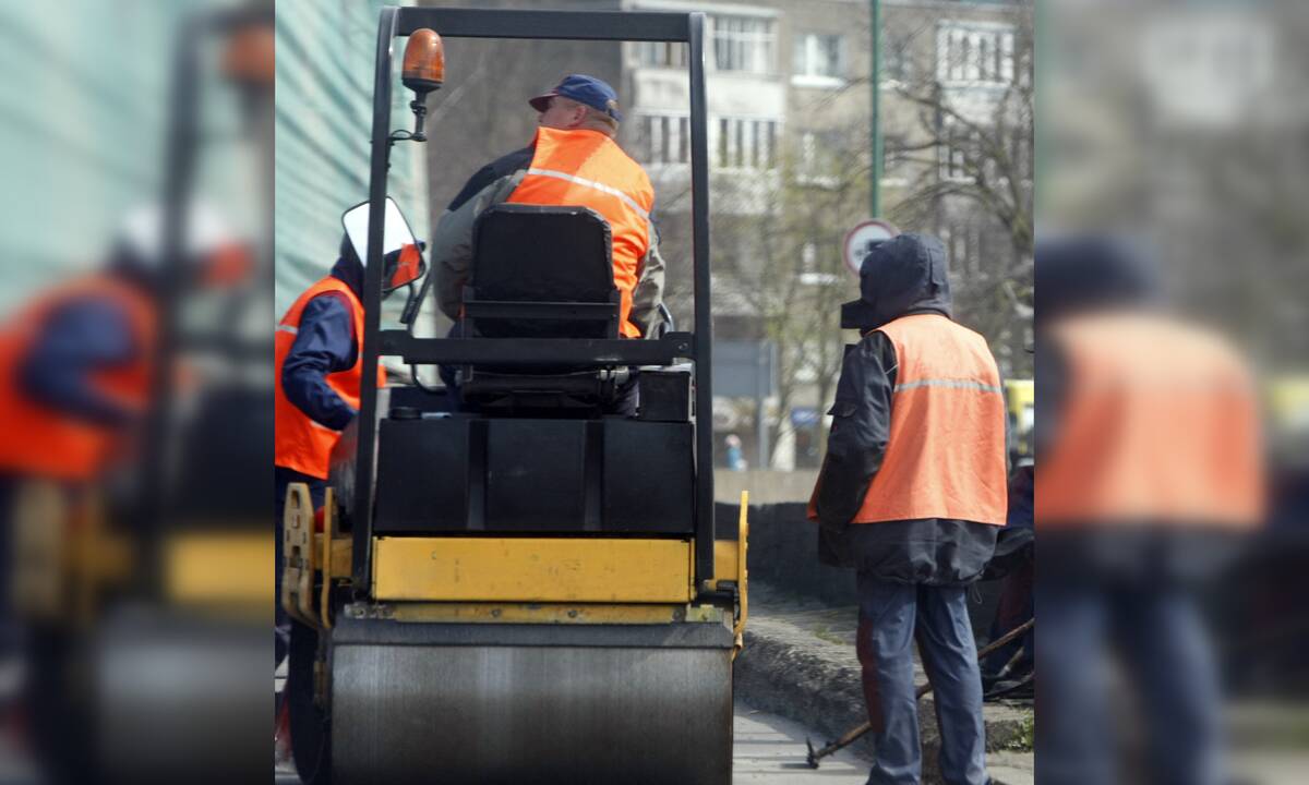 Planai: asfaltas bus klojamas pabaigus visus kitus gatvės atnaujinimo darbus.