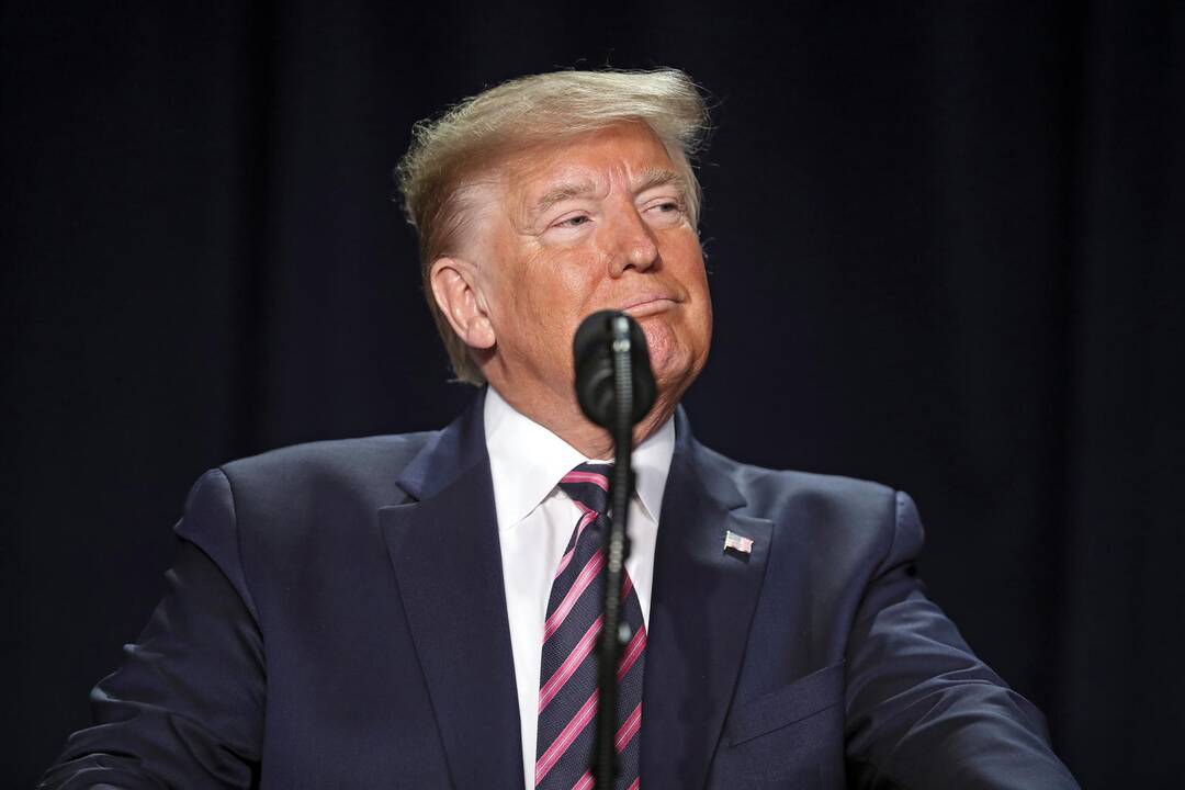 D. Trumpas skundžiasi per apkaltą patyręs baisią kankynę