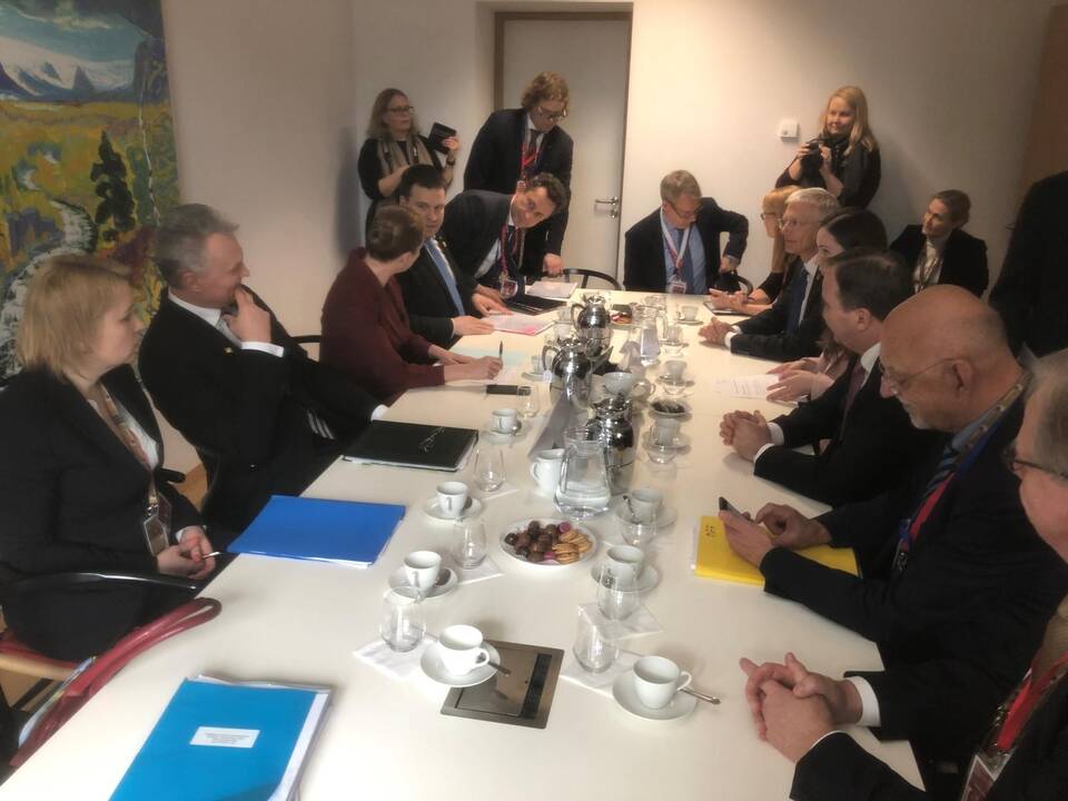 Gitanas Nausėda ir Ursula von der Leyen