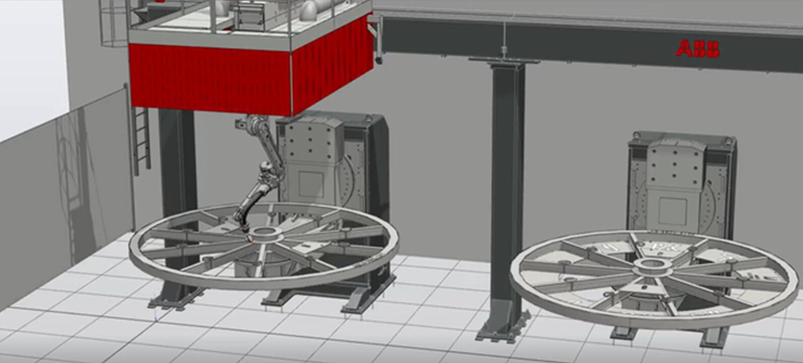 Robotizuoto lakštinio ir profilinio plieno jūrinių įrenginių konstrukcijų gamybos koncepcija VLG grupės įmonėje „Marine Technology“ Klaipėdoje.