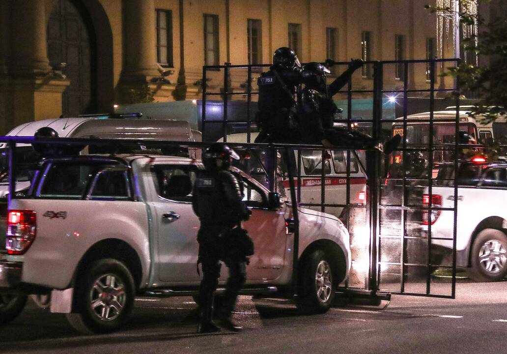 Protestai po rinkimų Baltarusijoje