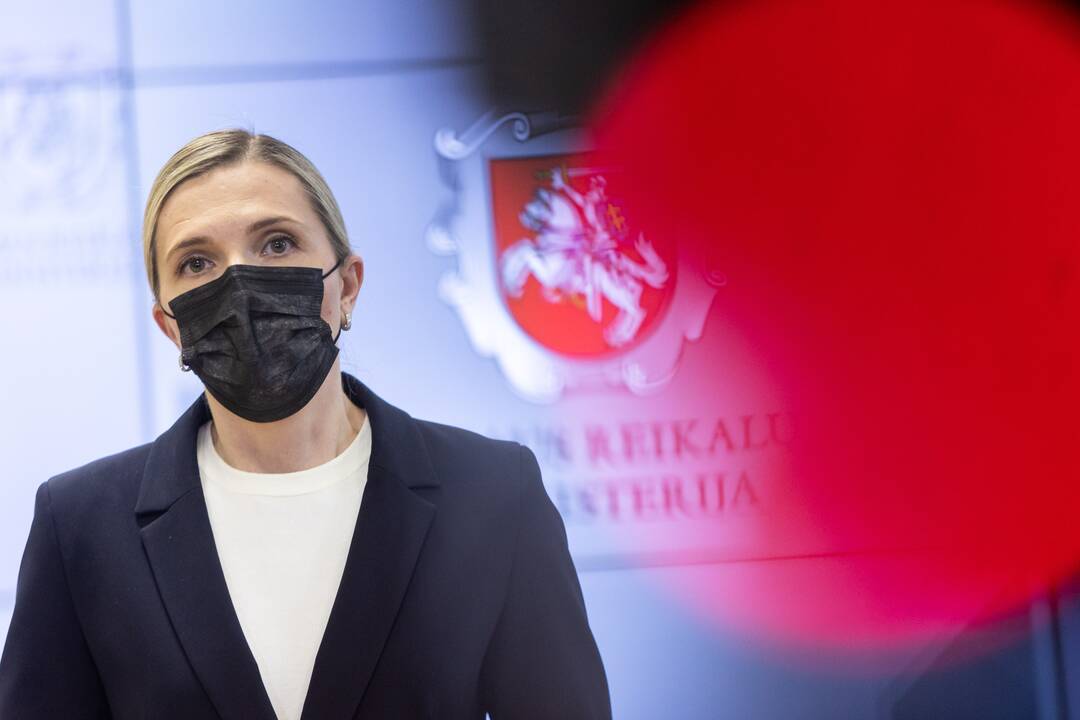 Vidaus reikalų ministerijos spaudos konferencija