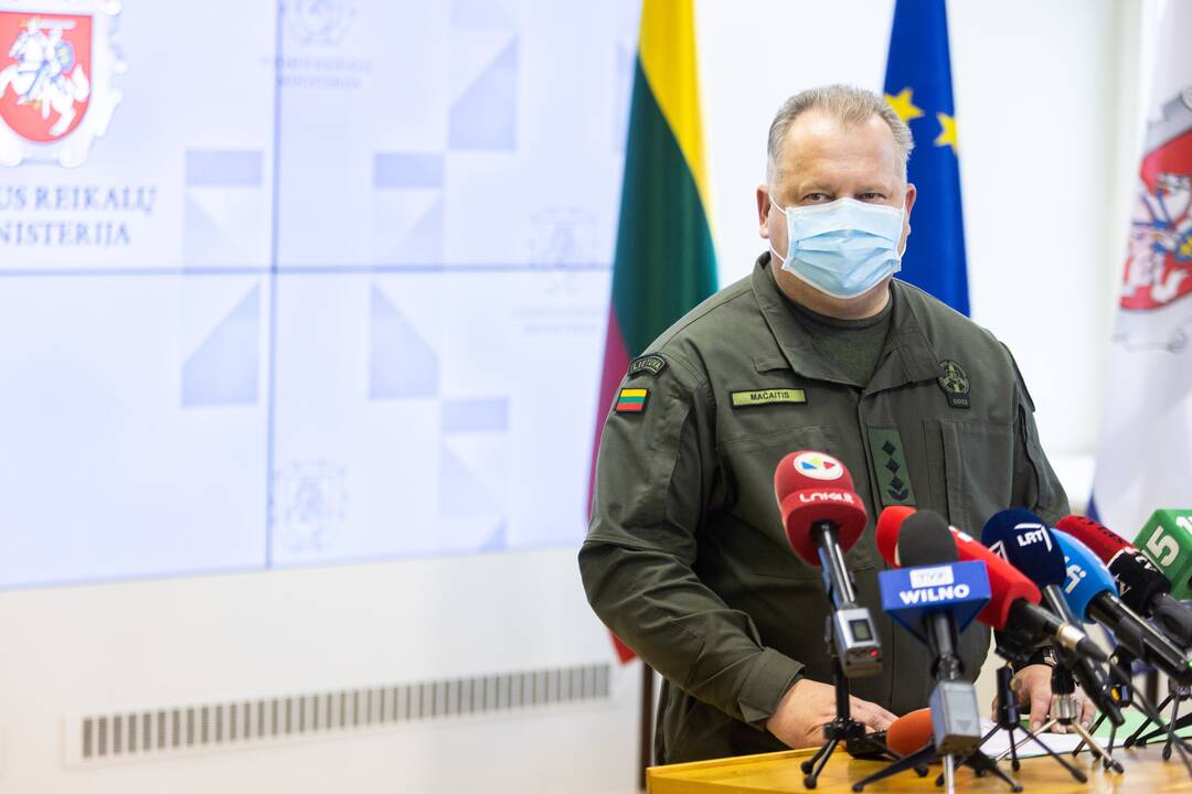Vidaus reikalų ministerijos spaudos konferencija