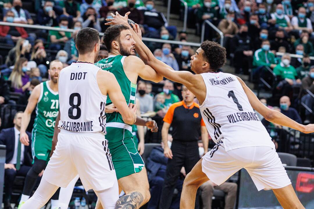 Eurolyga: Kauno „Žalgiris“ – Vilerbano ASVEL