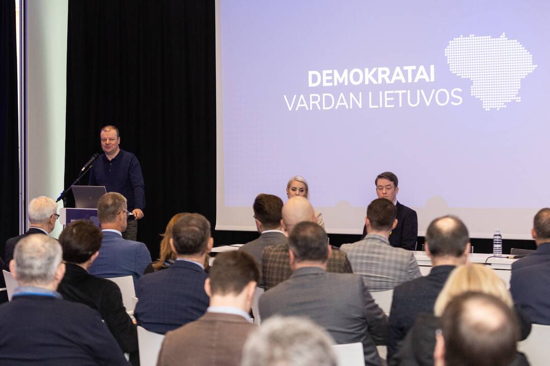 Demokratų sąjungos „Vardan Lietuvos“ Vilniaus skyriaus steigimas