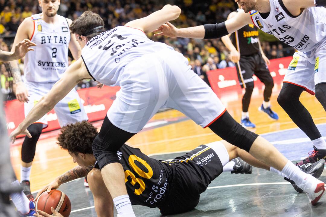 LKL pusfinalis: „Šiauliai“ – Vilniaus „Rytas“ 77:87
