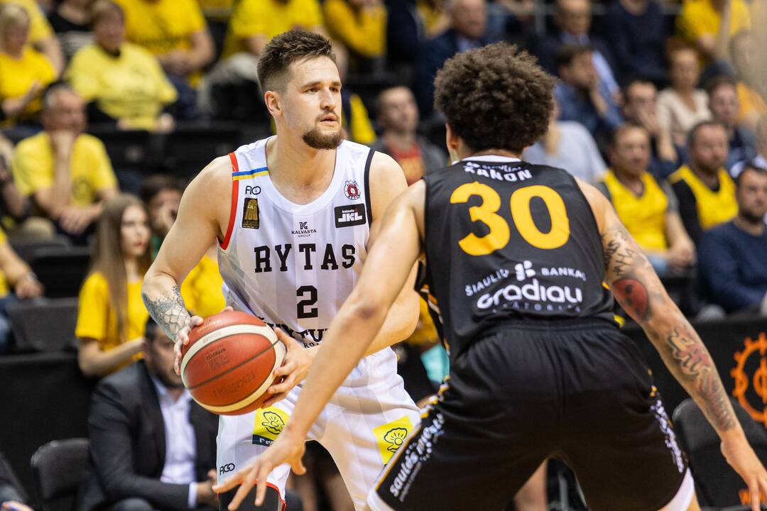 LKL pusfinalis: „Šiauliai“ – Vilniaus „Rytas“ 77:87