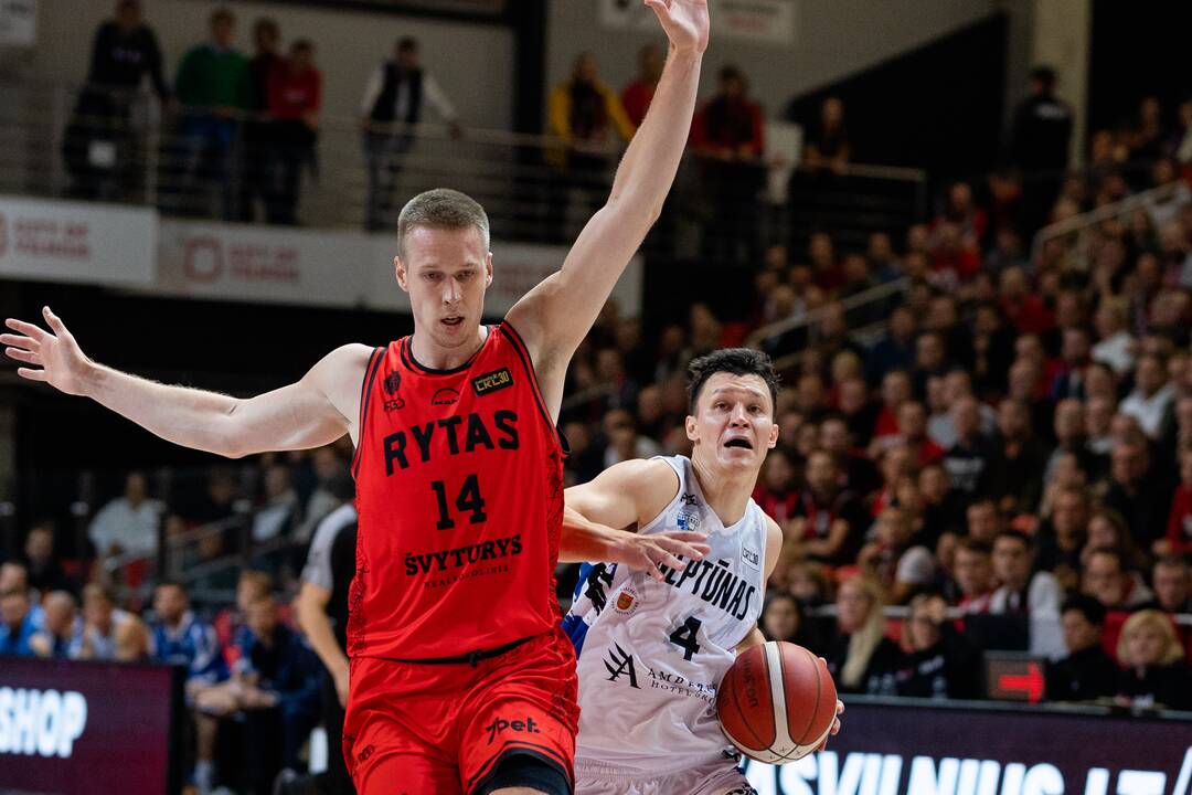 LKL: Vilniaus „Rytas“ – Klaipėdos „Neptūnas“ 93:67