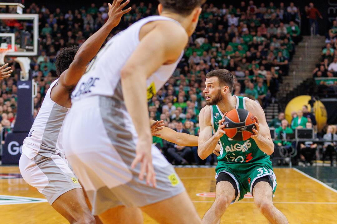 Eurolyga: Kauno „Žalgiris“ – Belgrado „Partizan“ 74:88