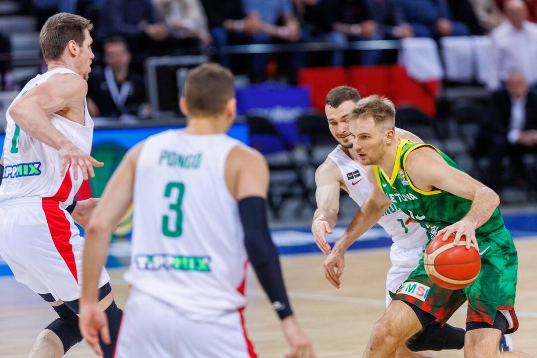 Pasaulio krepšinio čempionato atranka: Lietuva – Vengrija 89:64