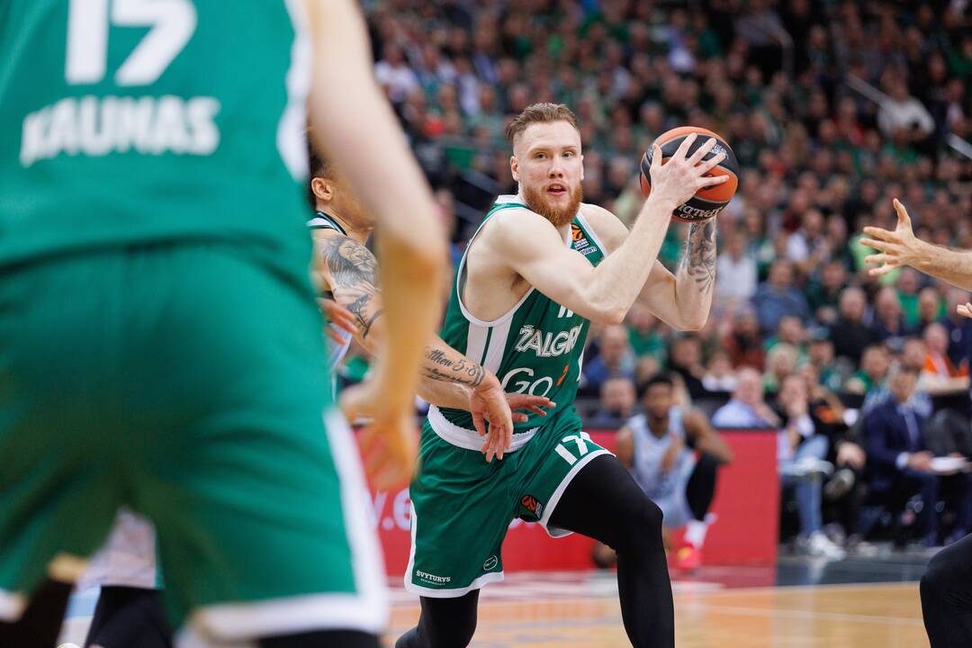 Eurolyga: Kauno „Žalgiris“ – Valensijos „Basket“ 95:74