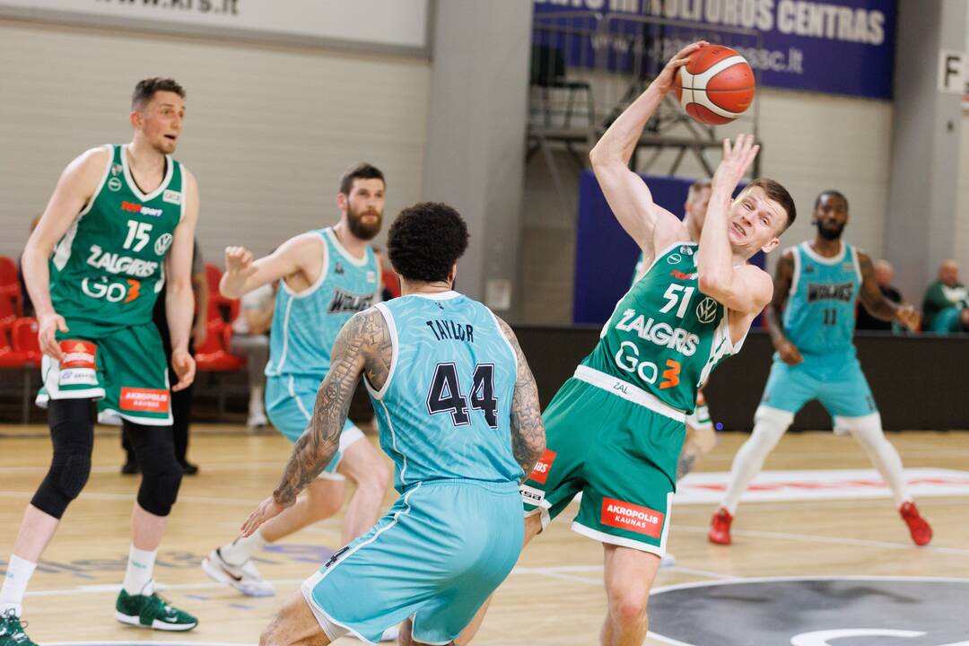 LKL: Kauno „Žalgiris“ – Alytaus „Wolves“ 71:65