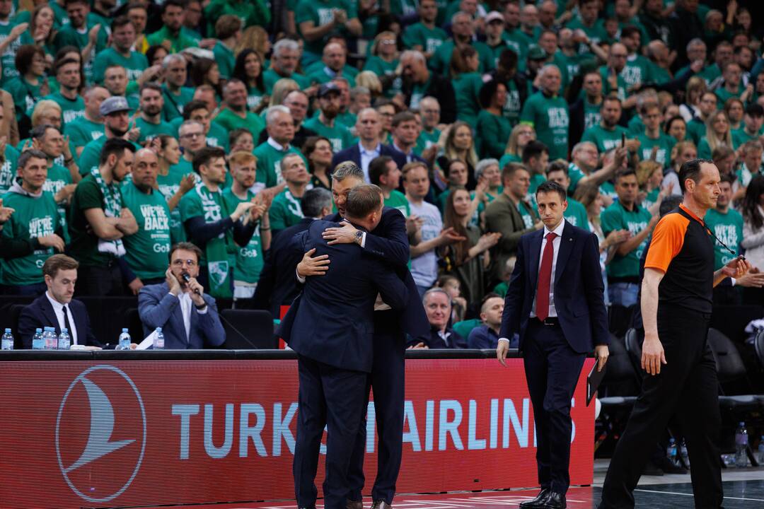 Eurolygos ketvirtfinalis:  „Žalgiris“ – „Barcelona“ 66:77