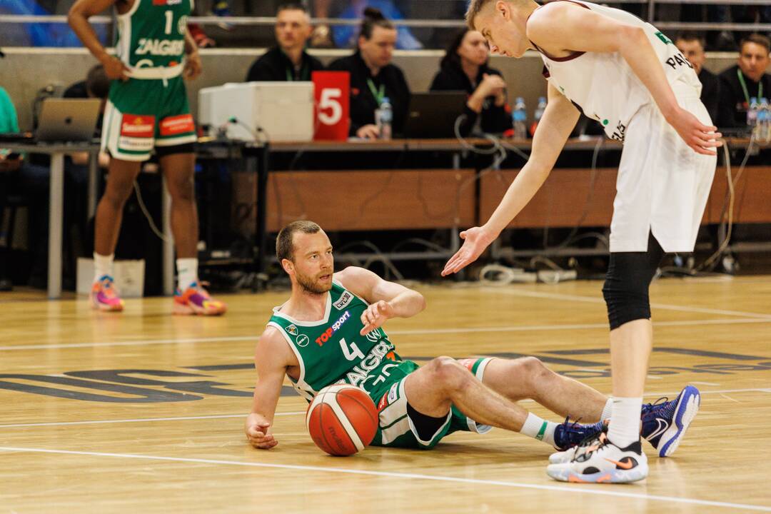 LKL pusfinalis: Kauno „Žalgiris“ – Panevėžio „Lietkabelis“ 69:58