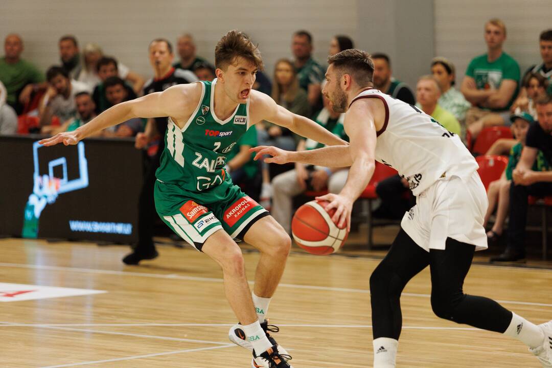 LKL pusfinalis: Kauno „Žalgiris“ – Panevėžio „Lietkabelis“ 69:58