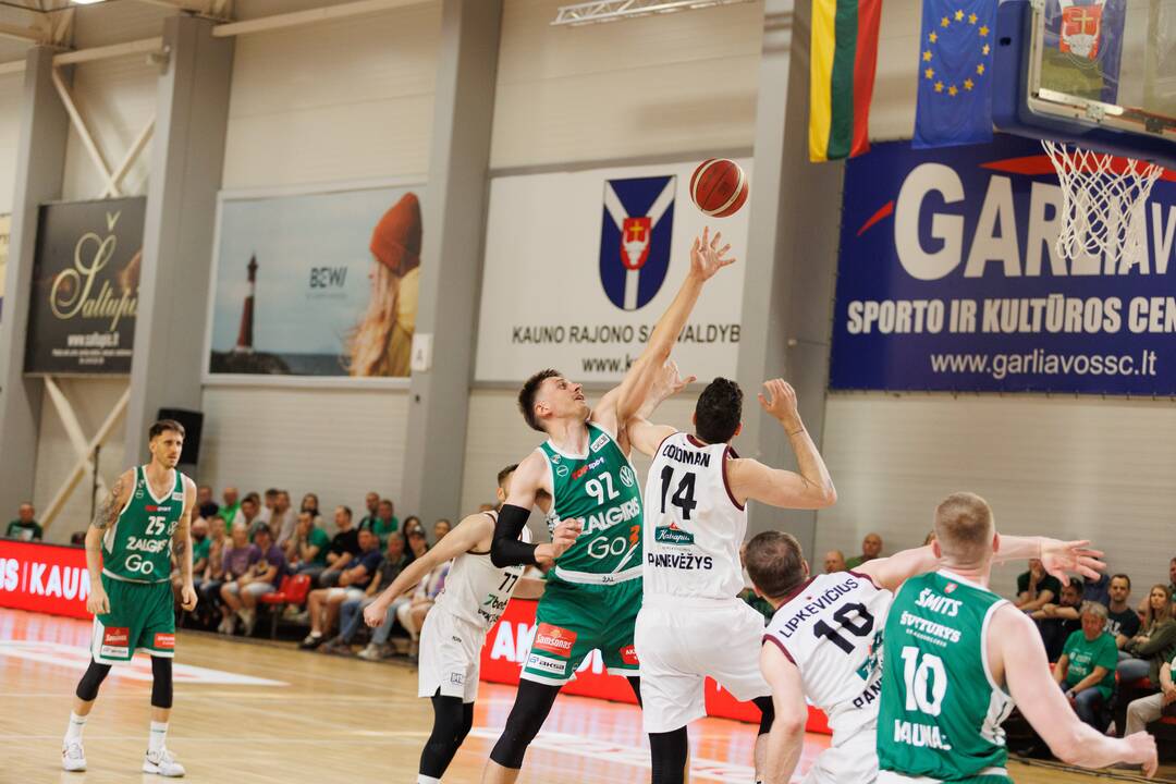 LKL pusfinalis: Kauno „Žalgiris“ – Panevėžio „Lietkabelis“ 69:58