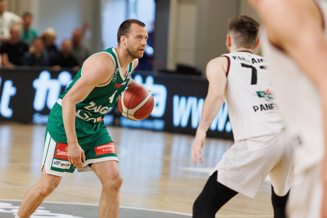 LKL pusfinalis: Kauno „Žalgiris“ – Panevėžio „Lietkabelis“ 69:58