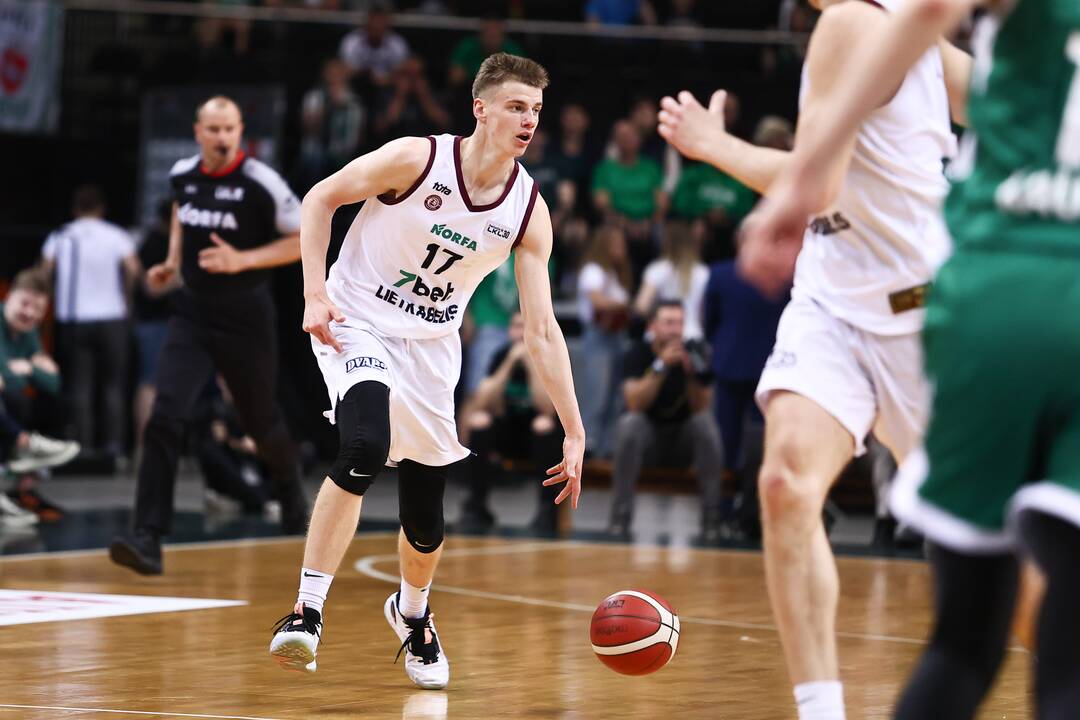 LKL pusfinalis: Kauno „Žalgiris“ – Panevėžio „Lietkabelis“ 66:67