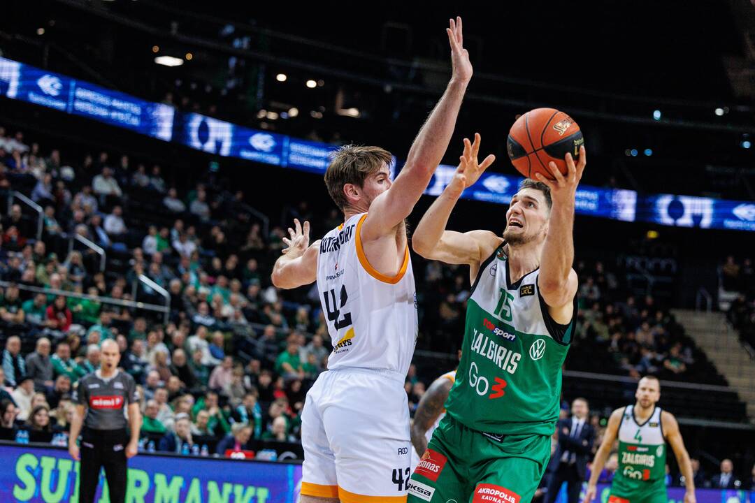 LKL:  Kauno „Žalgiris“ – Klaipėdos „Neptūnas“ 76:88