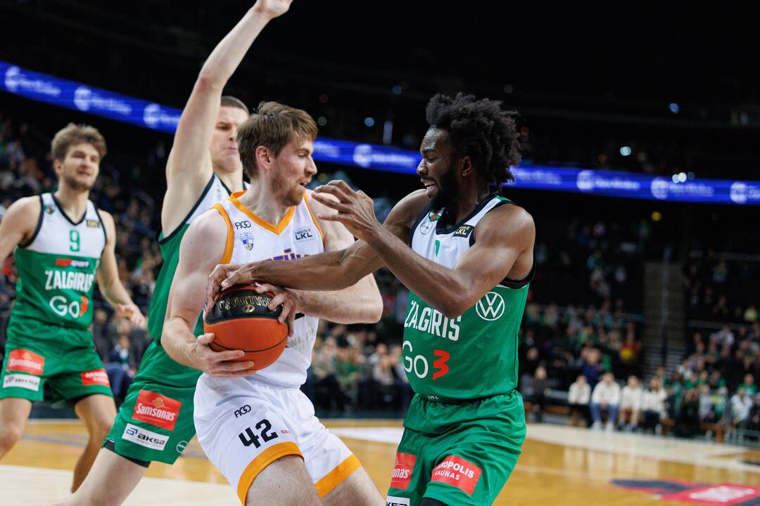 LKL:  Kauno „Žalgiris“ – Klaipėdos „Neptūnas“ 76:88