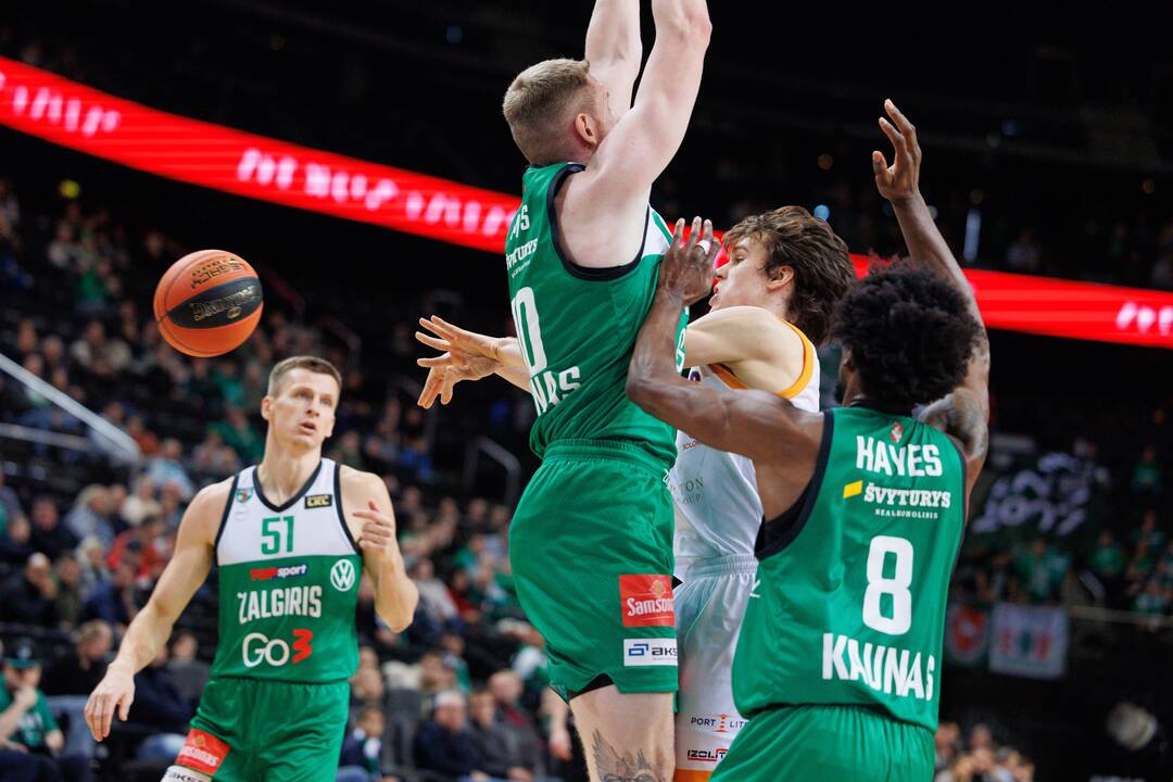 LKL:  Kauno „Žalgiris“ – Klaipėdos „Neptūnas“ 76:88