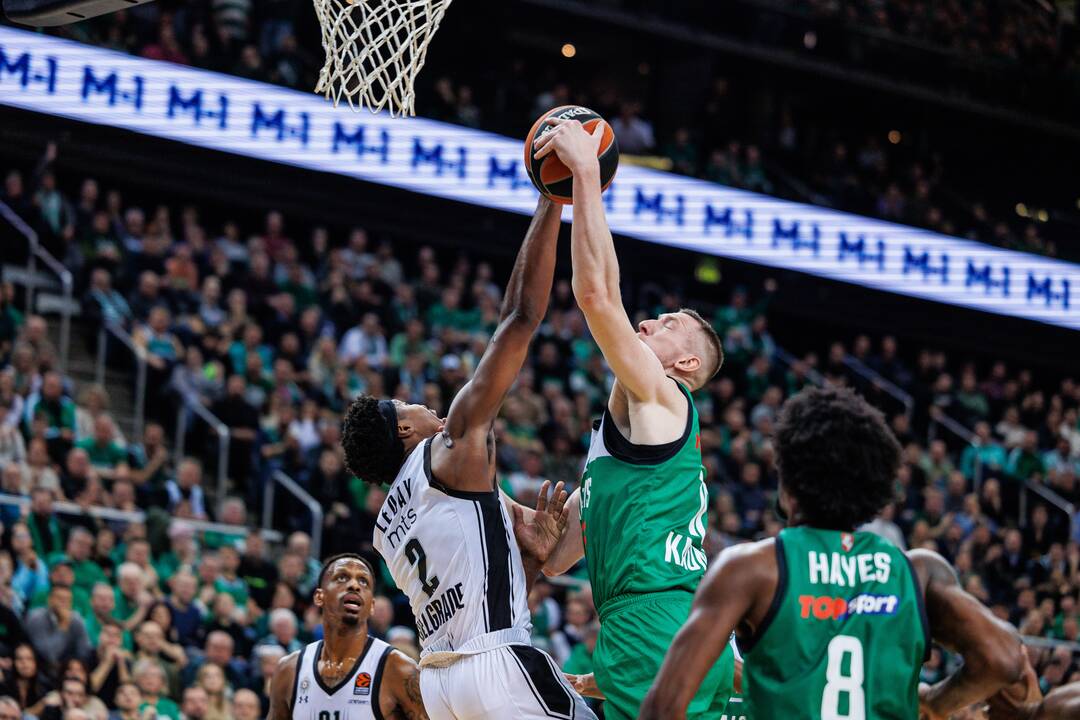 Eurolyga: Kauno „Žalgiris“  – Belgrado „Partizan“ 85:93