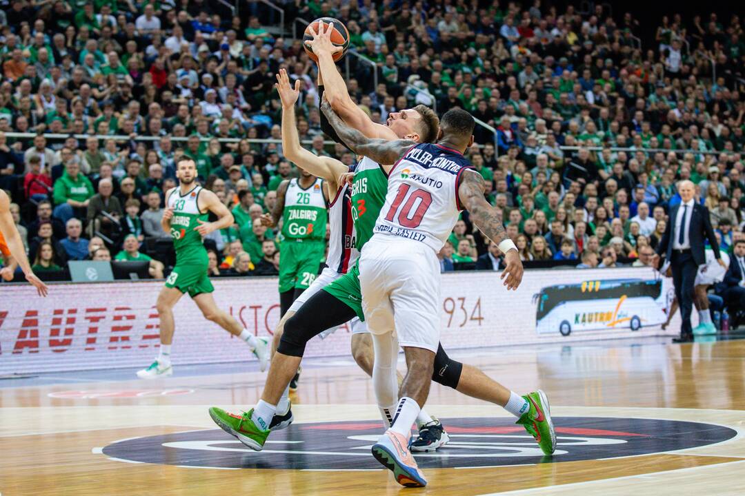 Eurolyga: Kauno „Žalgiris“ – Vitorijos „Baskonia“ 94:76