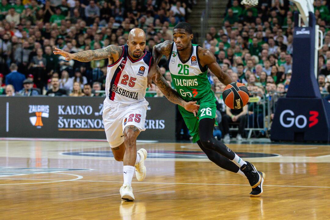 Eurolyga: Kauno „Žalgiris“ – Vitorijos „Baskonia“ 94:76