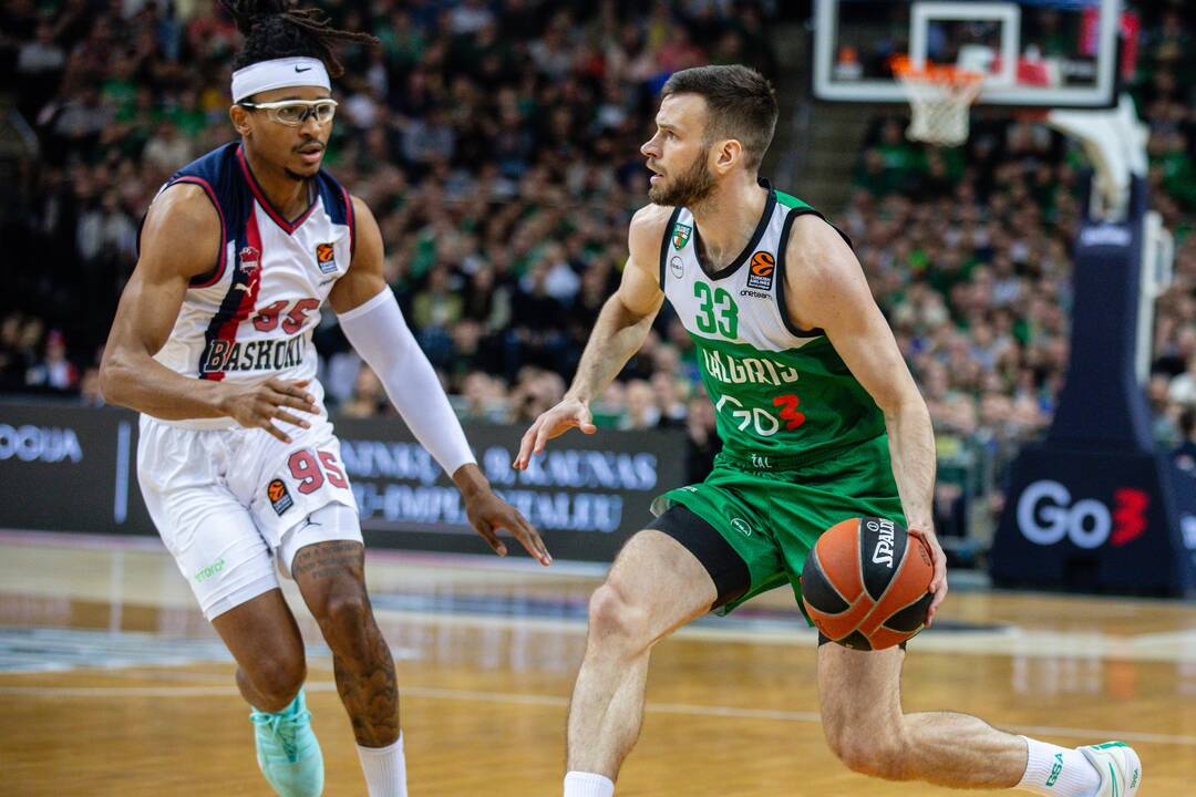 Eurolyga: Kauno „Žalgiris“ – Vitorijos „Baskonia“ 94:76