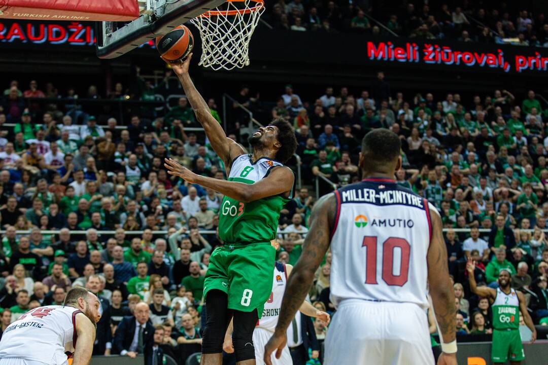 Eurolyga: Kauno „Žalgiris“ – Vitorijos „Baskonia“ 94:76