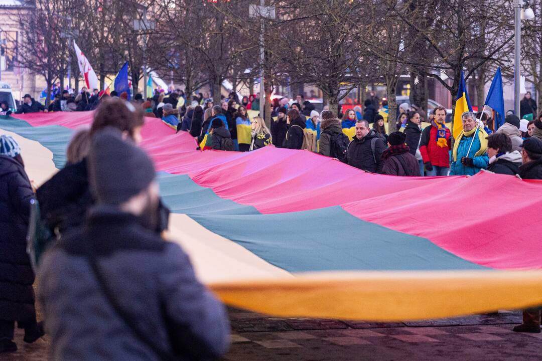 Paramos ir solidarumo eitynės „Ukraina – nedaloma!“