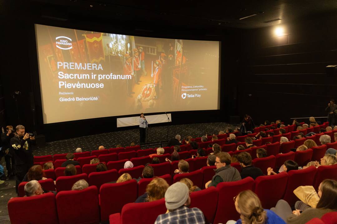 Giedrės Beinoriūtės dokumentinio filmo „Sacrum ir profanum Pievėnuose“ premjera