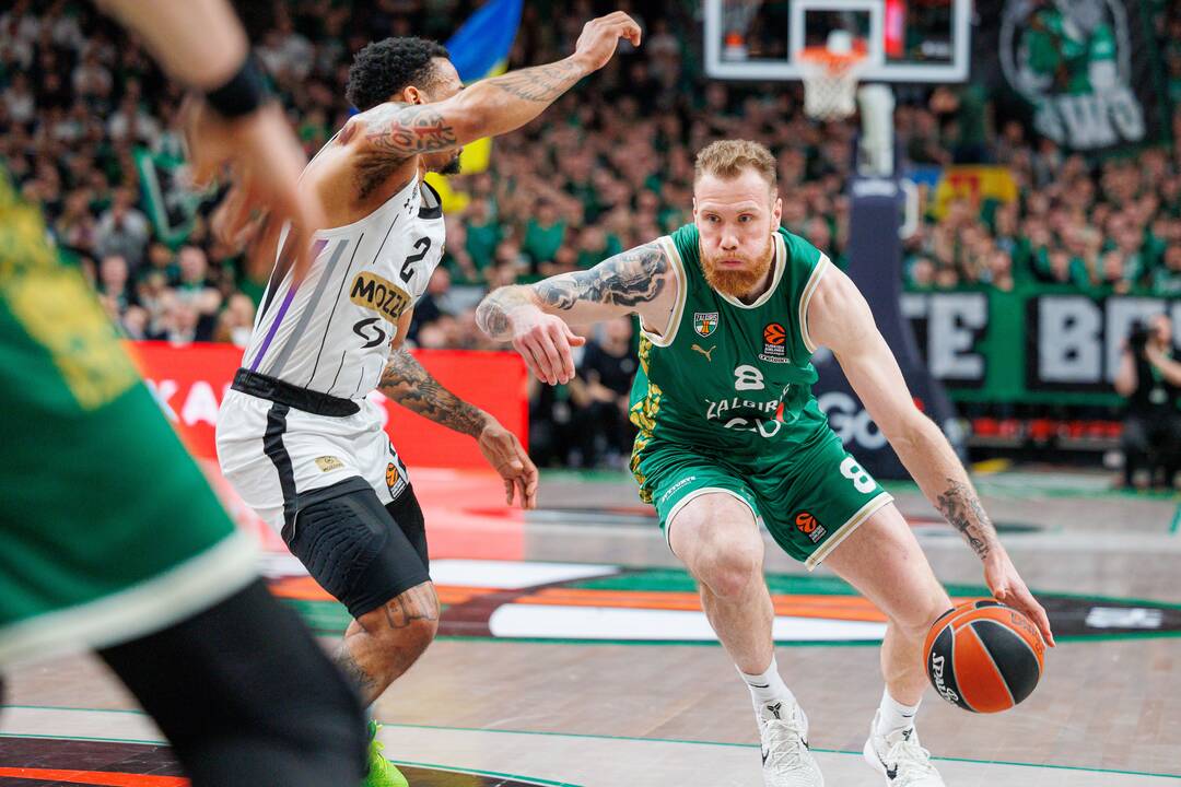 Eurolyga: Kauno „Žalgiris“ – Belgrado „Partizan“ 70:66