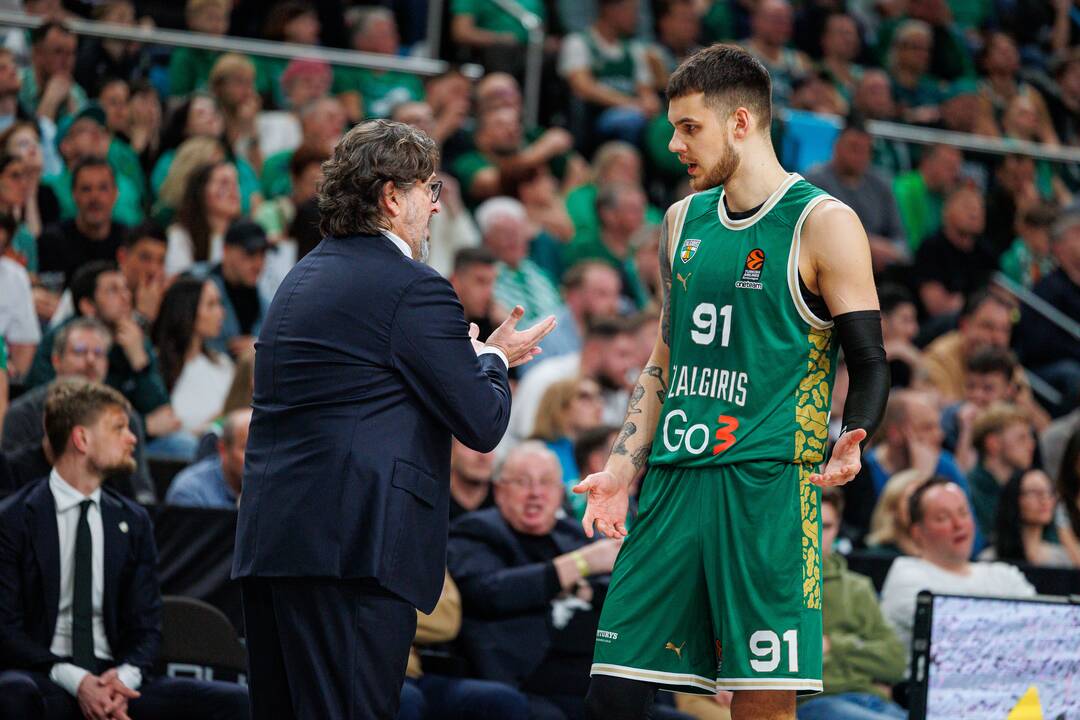 Eurolyga: Kauno „Žalgiris“ – Belgrado „Partizan“ 70:66