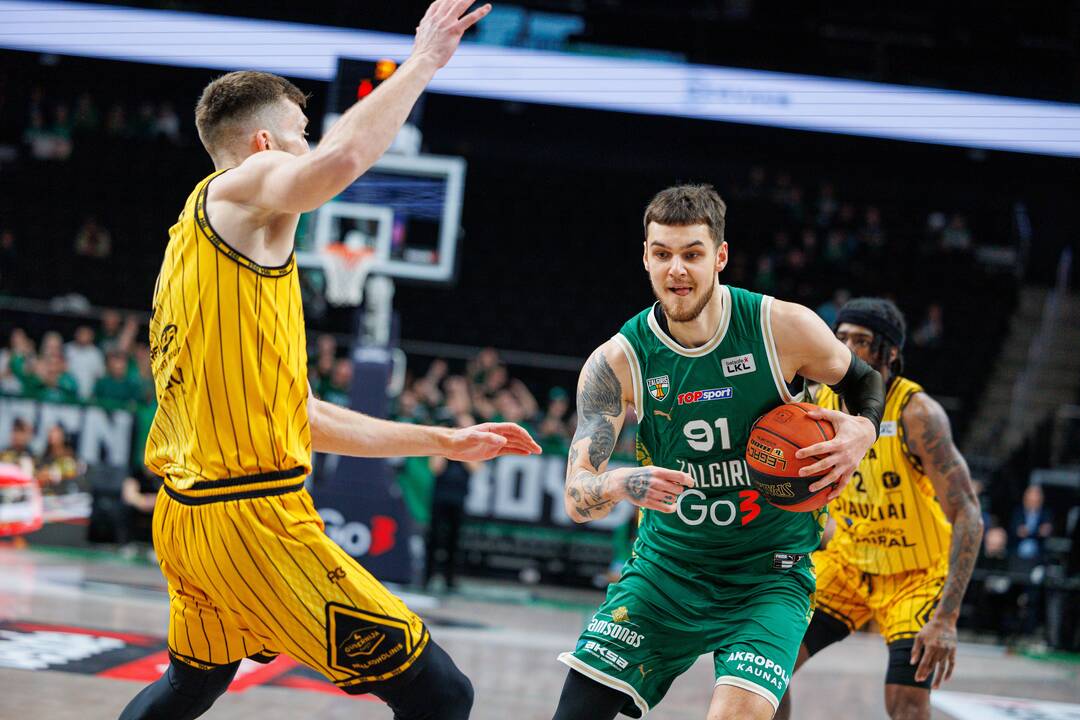„Betsafe-LKL“: Kauno „Žalgiris“ – „Šiauliai-Casino Admiral“ 98:56