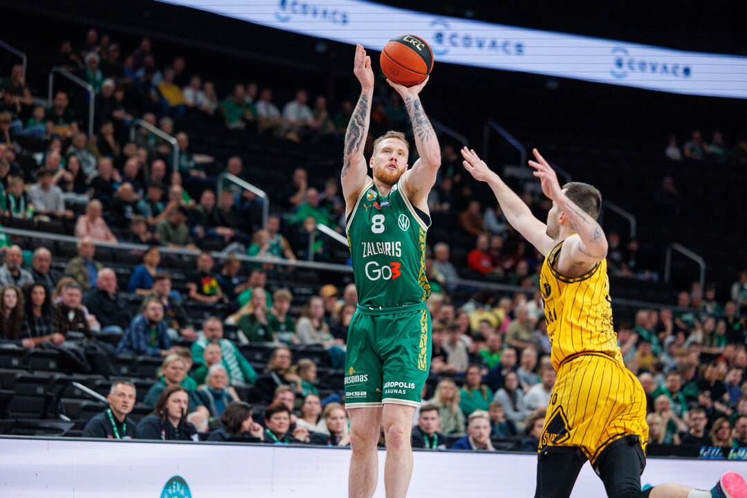 „Betsafe-LKL“: Kauno „Žalgiris“ – „Šiauliai-Casino Admiral“ 98:56