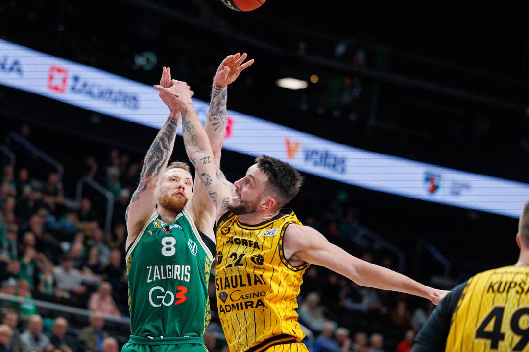 „Betsafe-LKL“: Kauno „Žalgiris“ – „Šiauliai-Casino Admiral“ 98:56