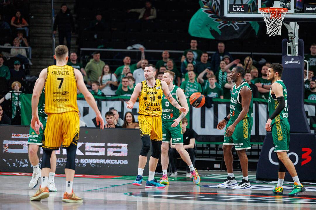 „Betsafe-LKL“: Kauno „Žalgiris“ – „Šiauliai-Casino Admiral“ 98:56