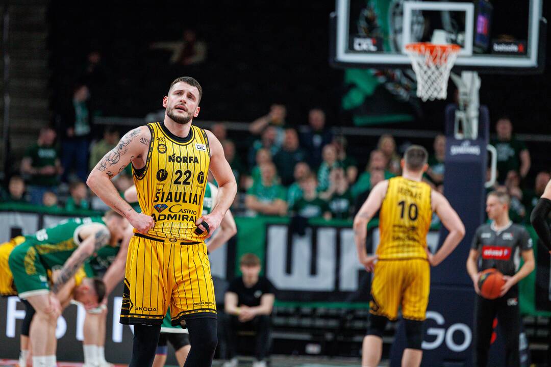 „Betsafe-LKL“: Kauno „Žalgiris“ – „Šiauliai-Casino Admiral“ 98:56