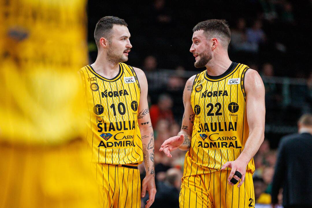 „Betsafe-LKL“: Kauno „Žalgiris“ – „Šiauliai-Casino Admiral“ 98:56