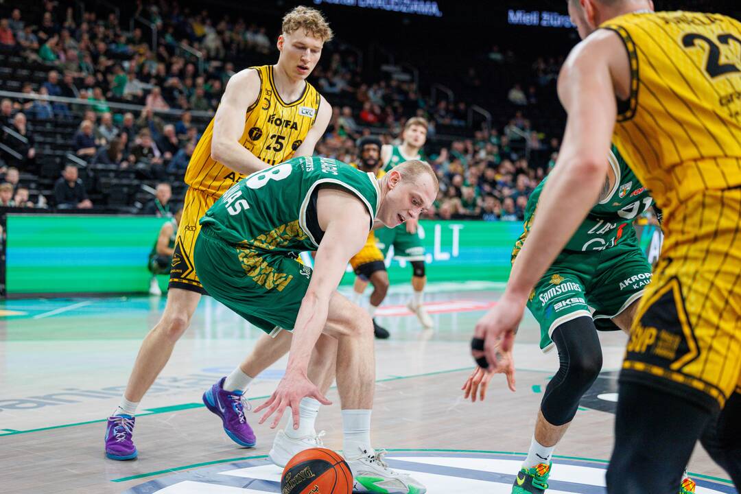 „Betsafe-LKL“: Kauno „Žalgiris“ – „Šiauliai-Casino Admiral“ 98:56