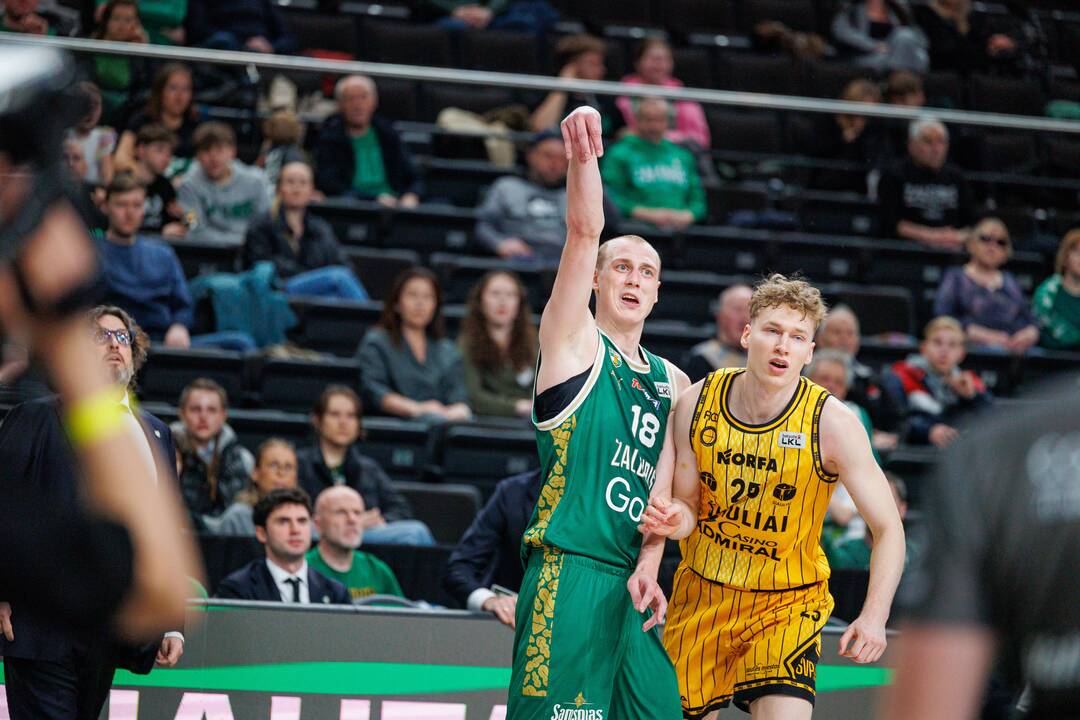 „Betsafe-LKL“: Kauno „Žalgiris“ – „Šiauliai-Casino Admiral“ 98:56